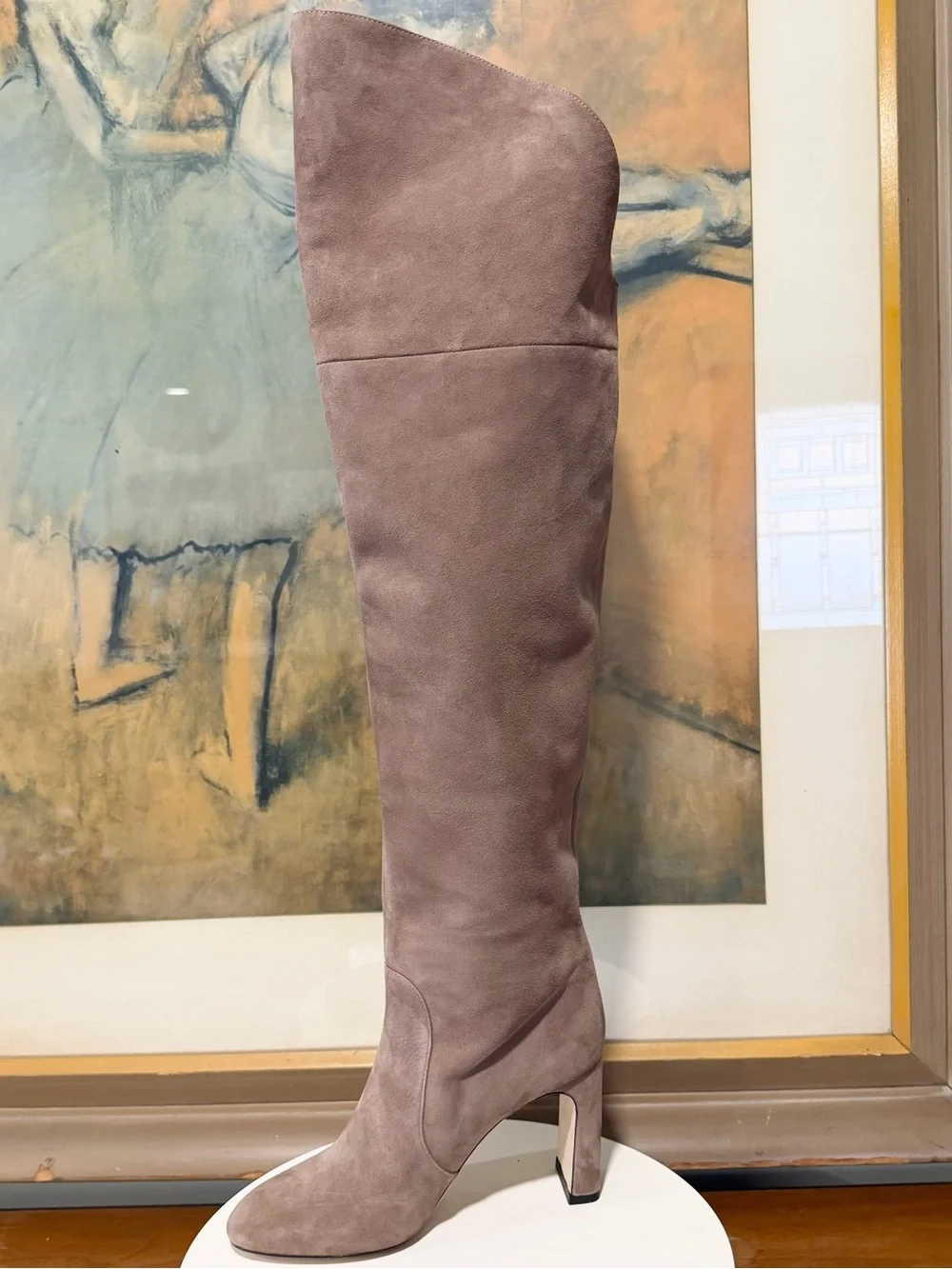 🌹STUART WEITZMAN🌹 Babette Over The Knee Tubo 85 Boots Size: 6.5B